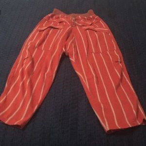 Kapital Linen Phillies Stripe Aviator Pants